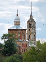 Суздаль. Борисоглебская церковь.