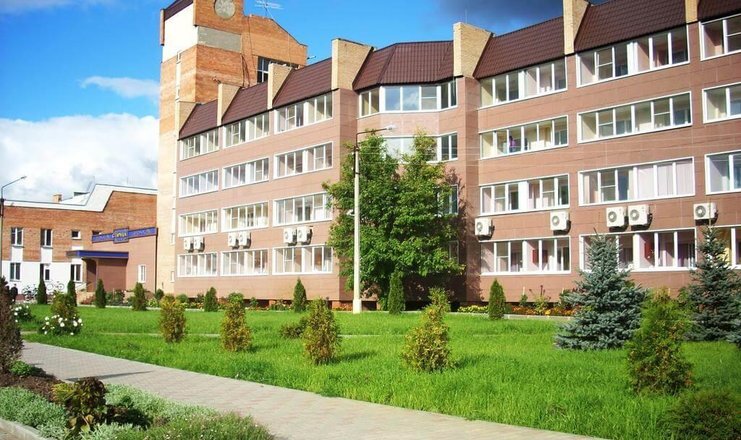 Санаторий Старица в Солотче - территория и корпуса