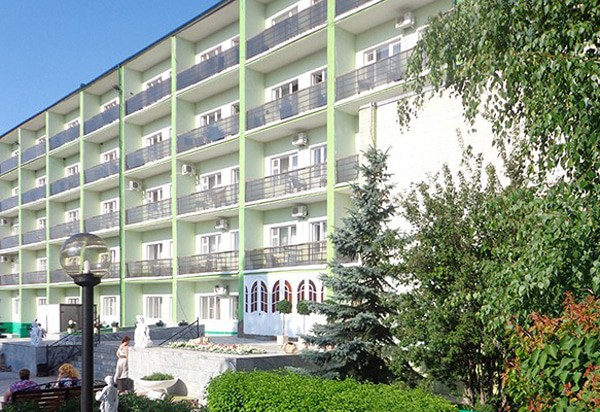 Санаторий Радон РЖД в Лисках - территория и корпуса