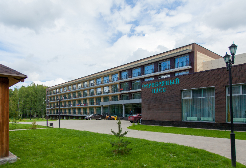 Санаторий Серебряный плёс в Костромской области - территория и корпуса