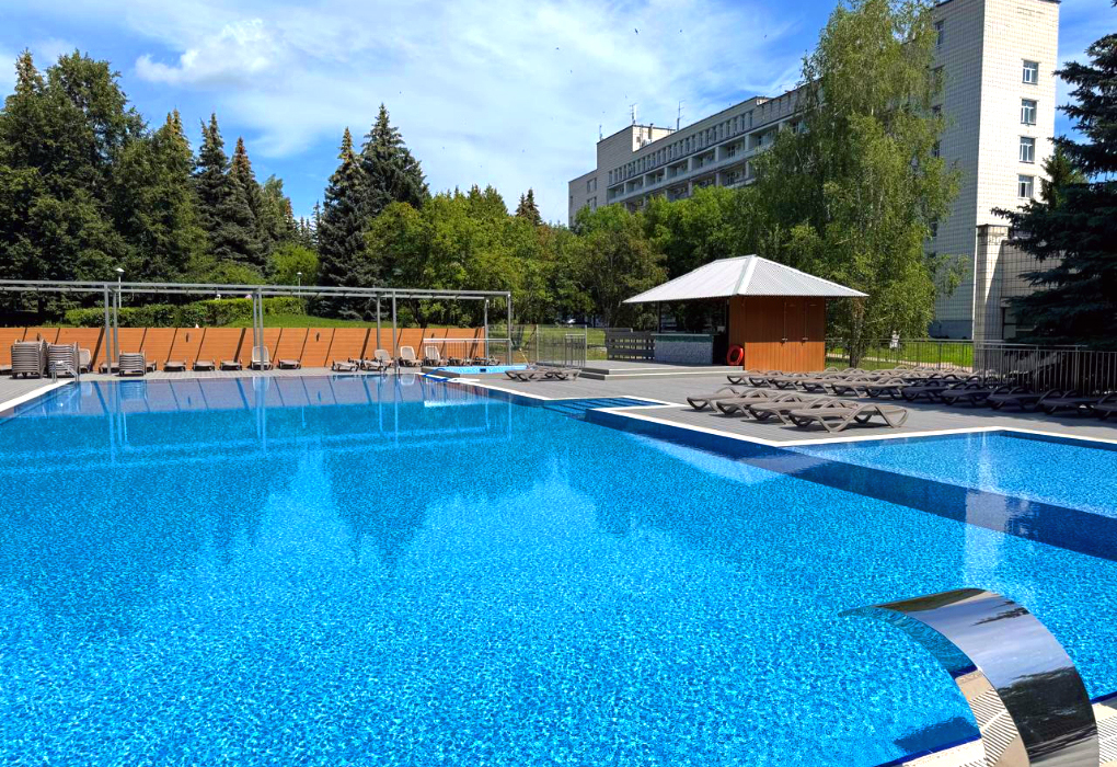 Санаторий им. В.И. Ленина в Ундорах - территория и корпуса