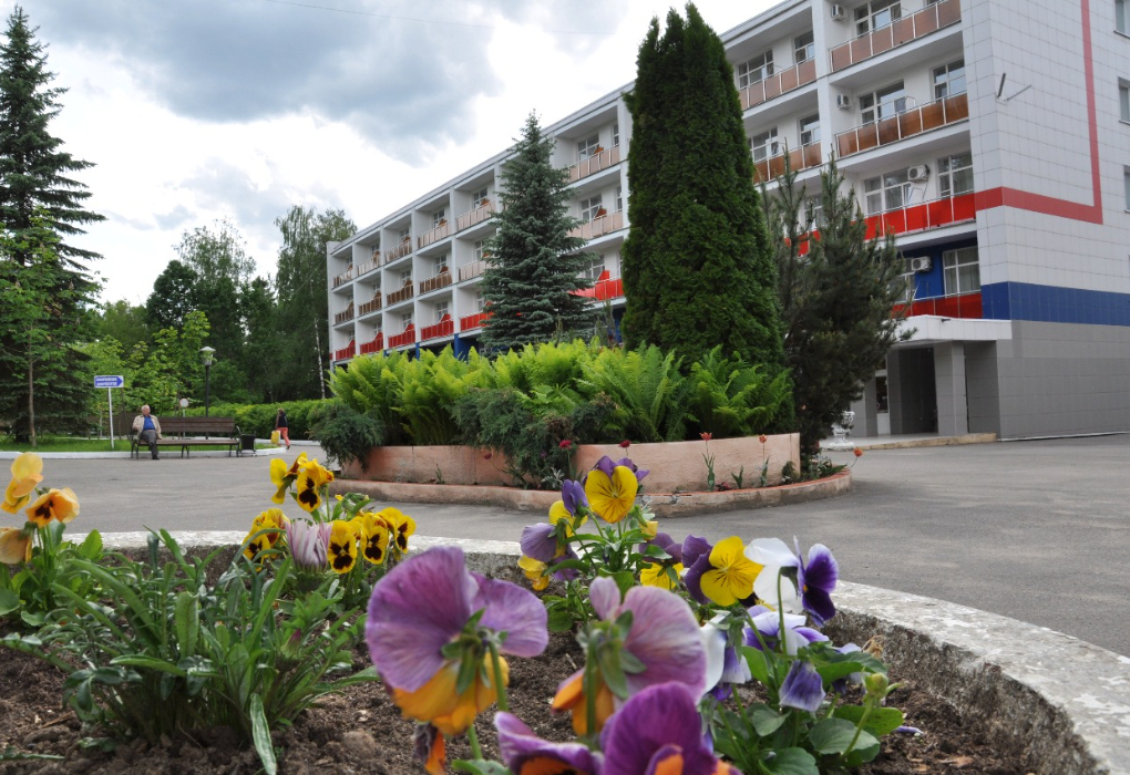 Санаторий Имени Станко на берегу Волги - территория и корпуса